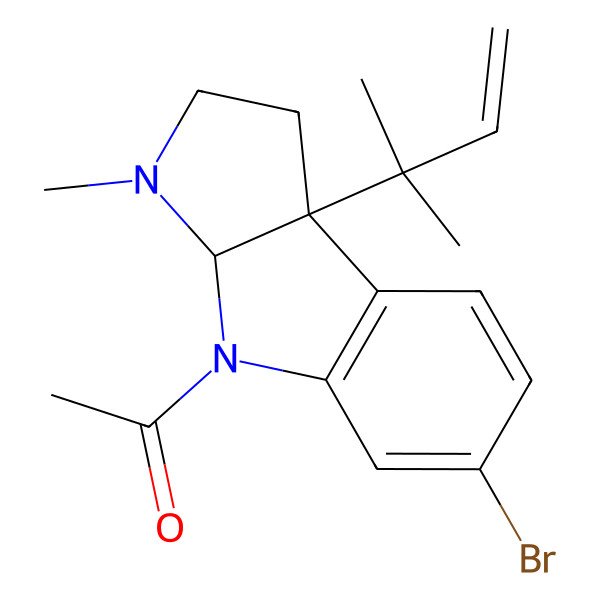 2D Structure of Flustramine F