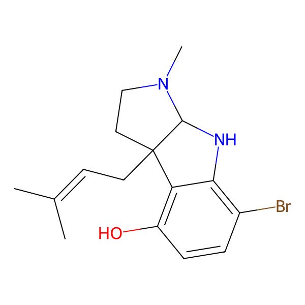 2D Structure of Flustramine I