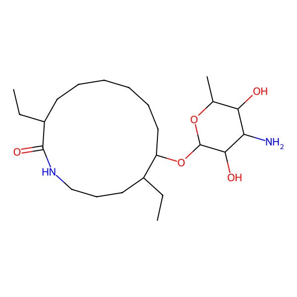 2D Structure of Fluvirucin B0