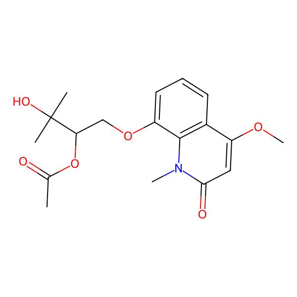 2D Structure of Foliosidine acetate