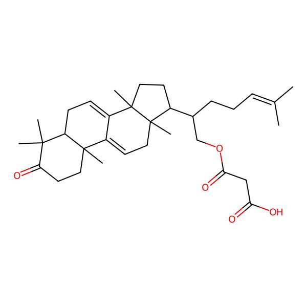 2D Structure of Fomitopsic acid B