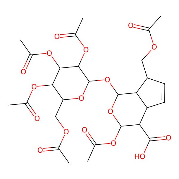 2D Structure of Formosinoside 1-hexaacetate