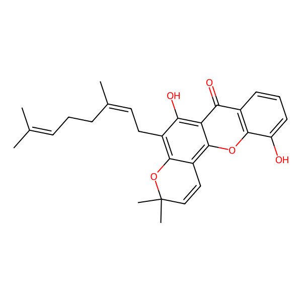 2D Structure of Formoxanthone B