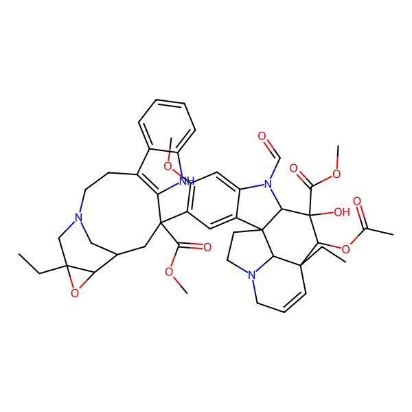 2D Structure of Formyl-leurosine 2D Structure of Formyl-leurosine