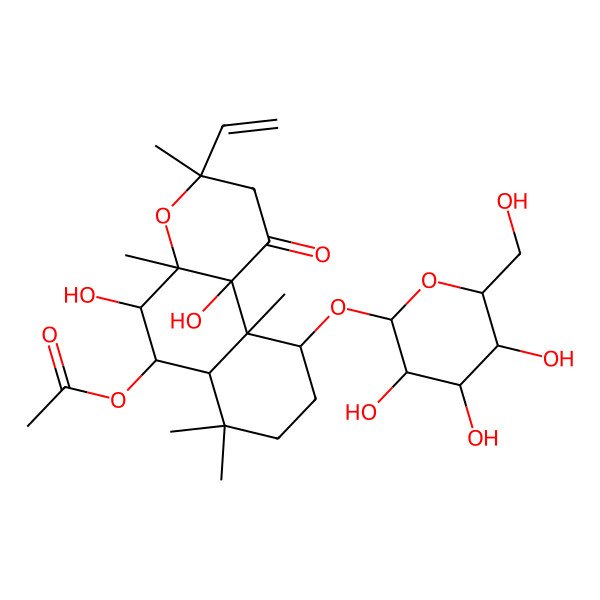2D Structure of Forskoditerpenoside A
