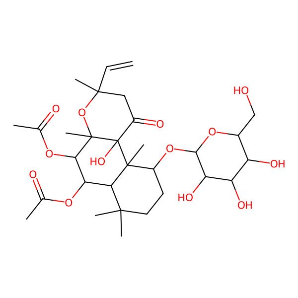 2D Structure of Forskoditerpenoside B