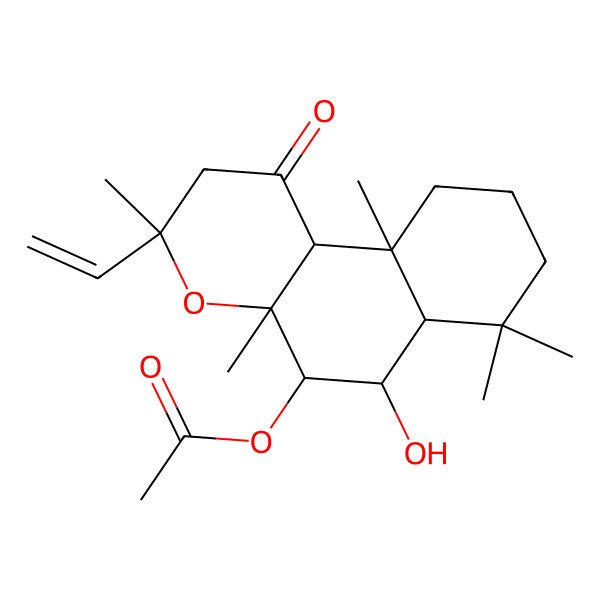 2D Structure of Forskolin, 1,9-dideoxy-