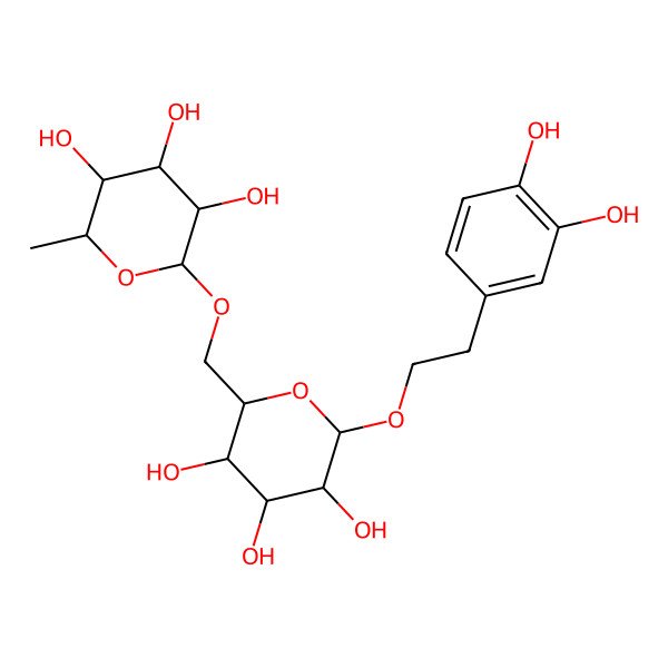 2D Structure of Forsythoside E