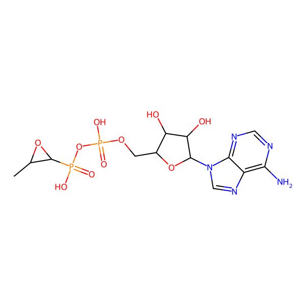 2D Structure of Fosfadecin