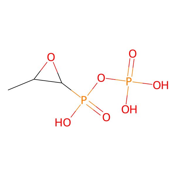 2D Structure of Fosfomycin monophosphate
