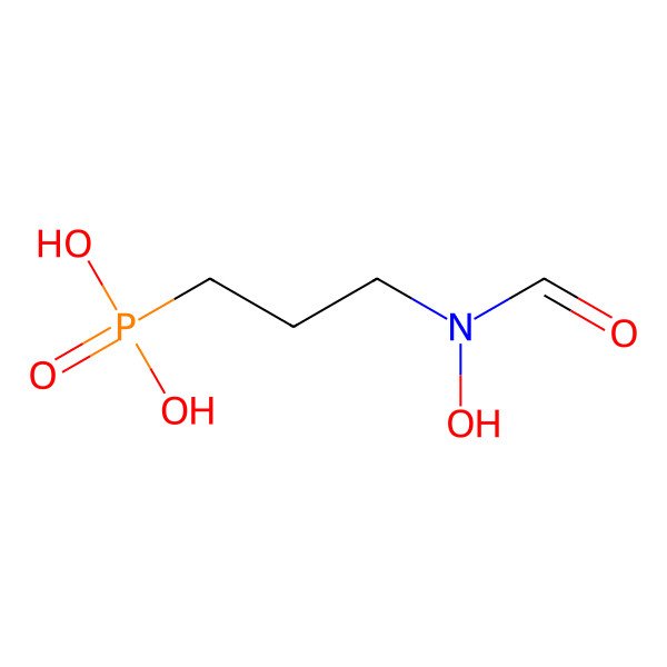 2D Structure of Fosmidomycin