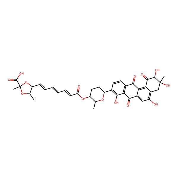 2D Structure of Fradimycin B