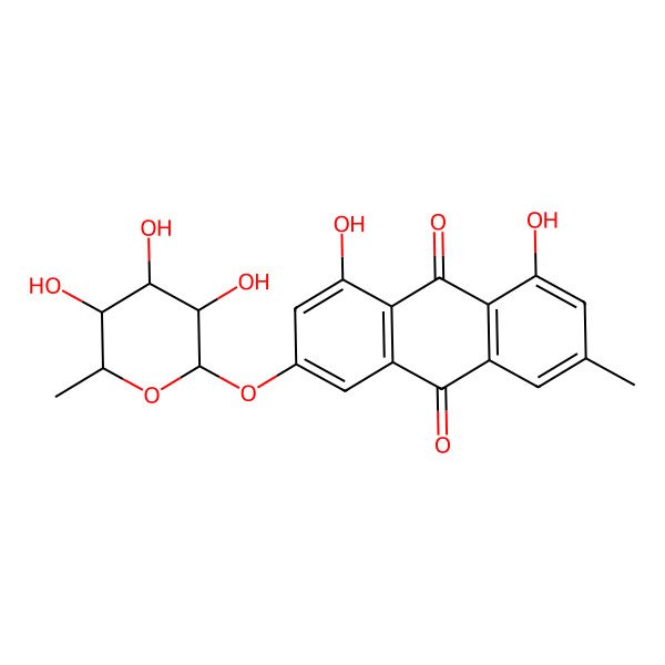 2D Structure of Frangulin A