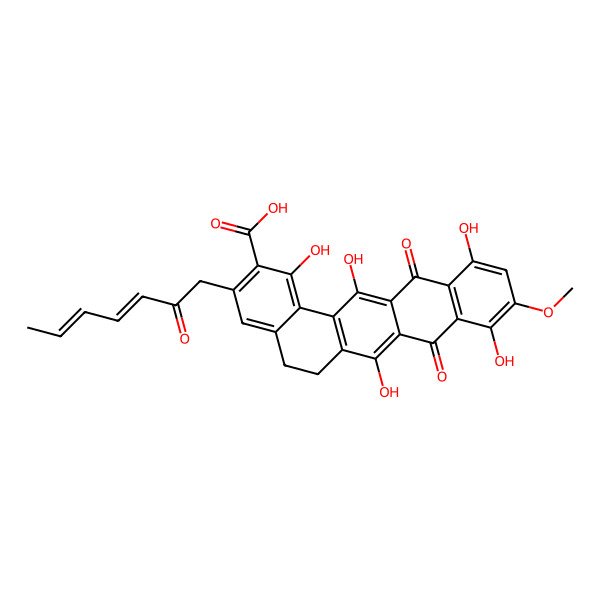 2D Structure of Fredericamycin C