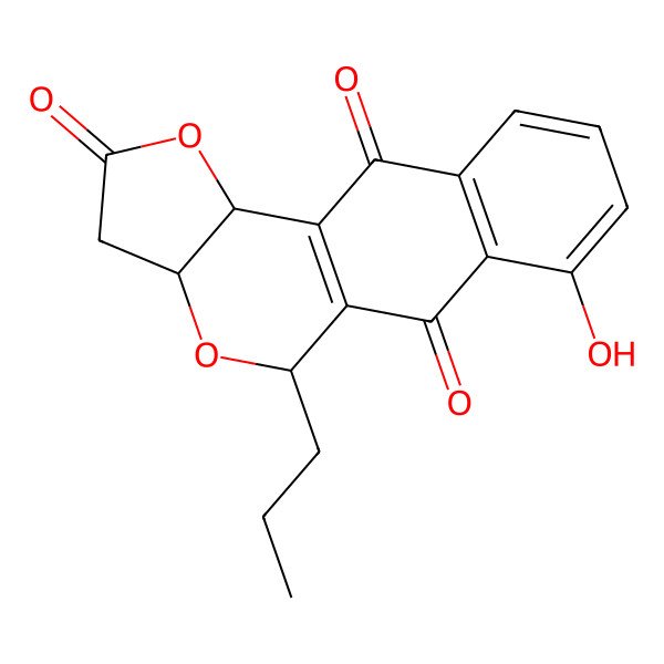 2D Structure of Frenolicin B