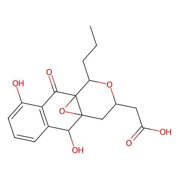 2D Structure of Frenolicin F