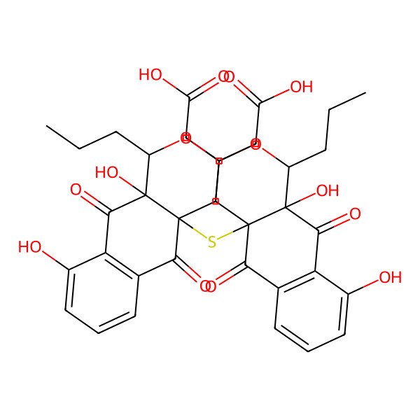 2D Structure of Frenolicin G
