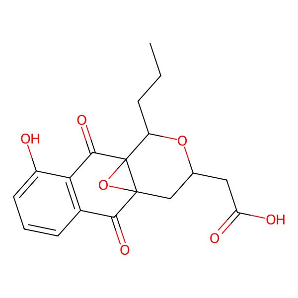 2D Structure of Frenolicin