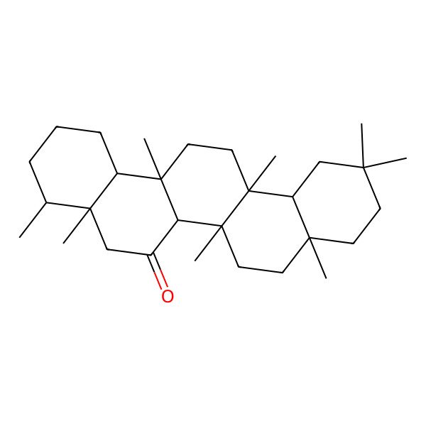 2D Structure of Friedelan-7-one