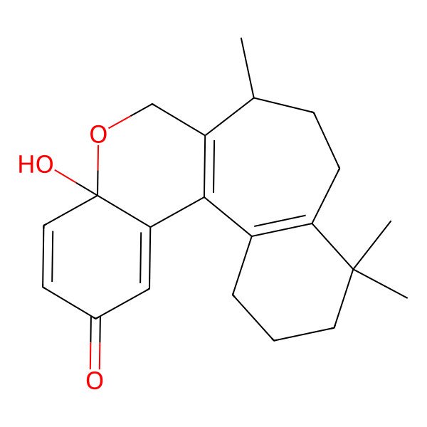 2D Structure of Frondosin D
