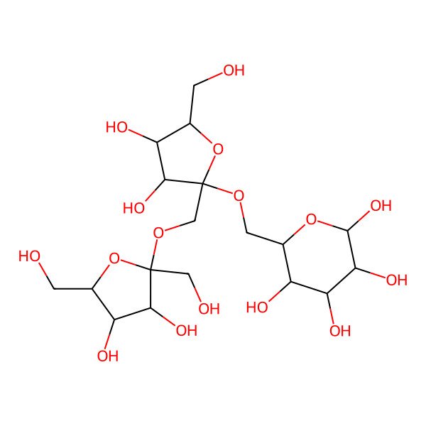 2D Structure of Fruf(b2-1)Fruf(b2-6)b-Glc