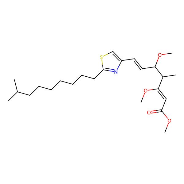 2D Structure of Fulvuthiacene A