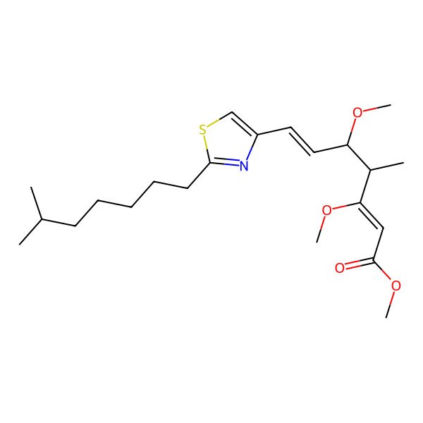 2D Structure of Fulvuthiacene B