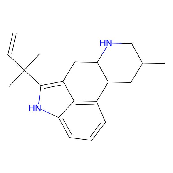 2D Structure of Fumigaclavine G