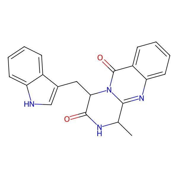 2D Structure of Fumiquinazoline G