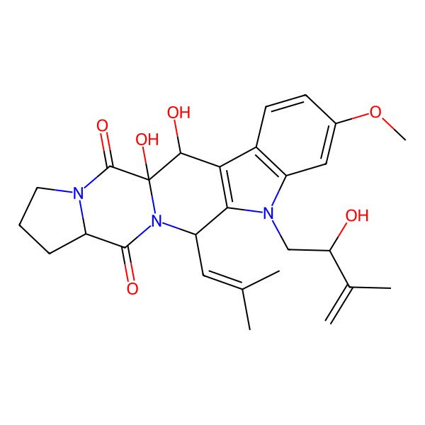2D Structure of Fumitremorgin B deriv. 1