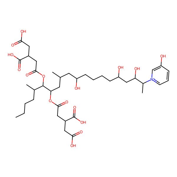 2D Structure of Fumonisin FP1