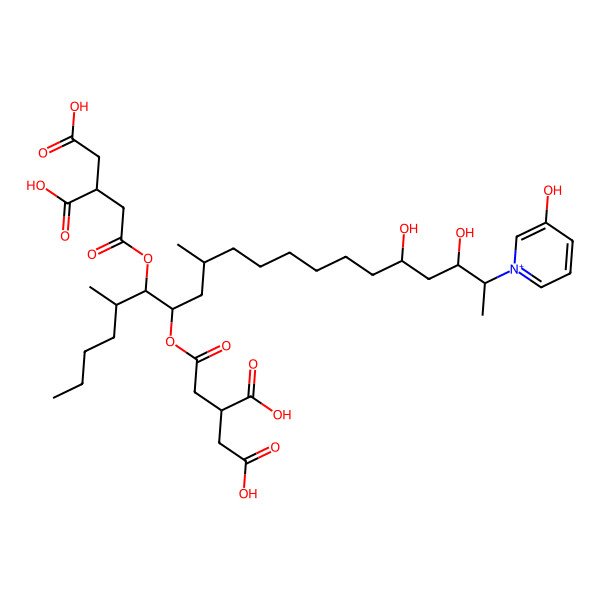 2D Structure of fumonisin FP2