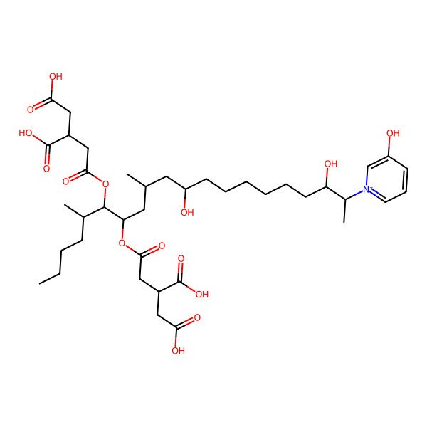 2D Structure of Fumonisin FP3