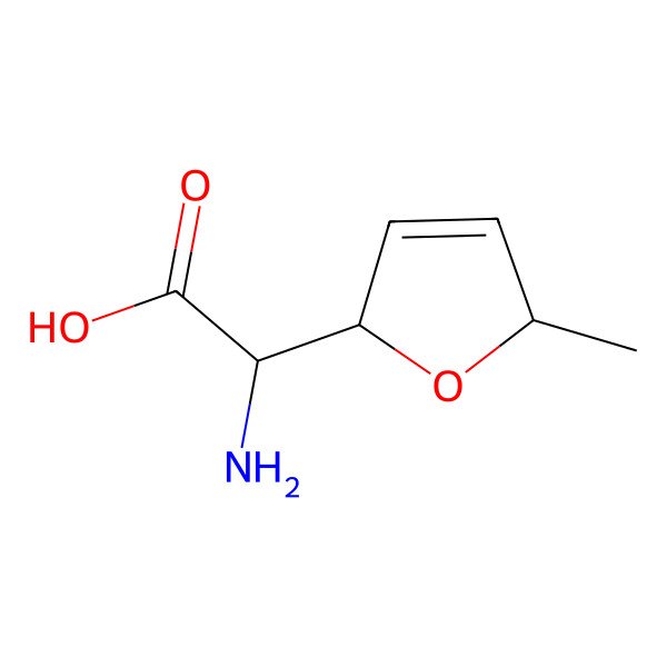 2D Structure of Furanomycin