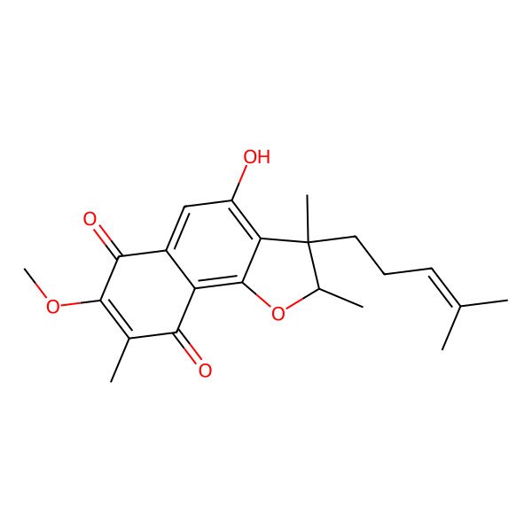 2D Structure of Furaquinocin C