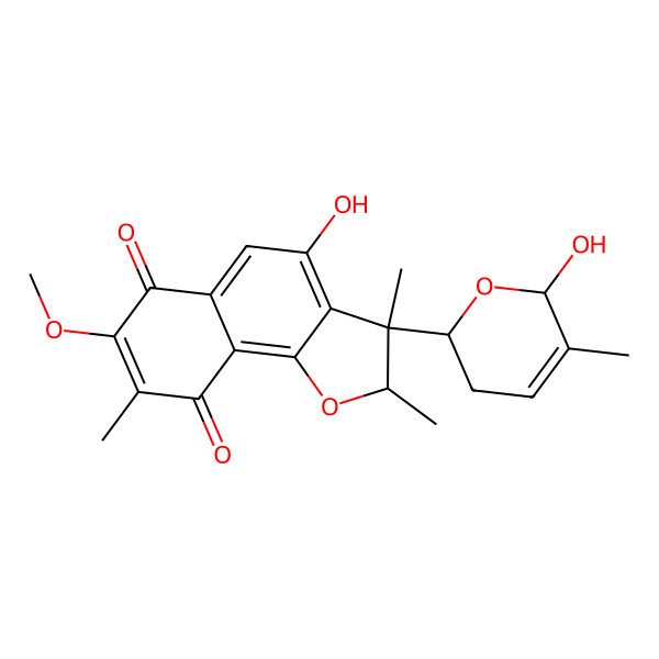 2D Structure of Furaquinocin G