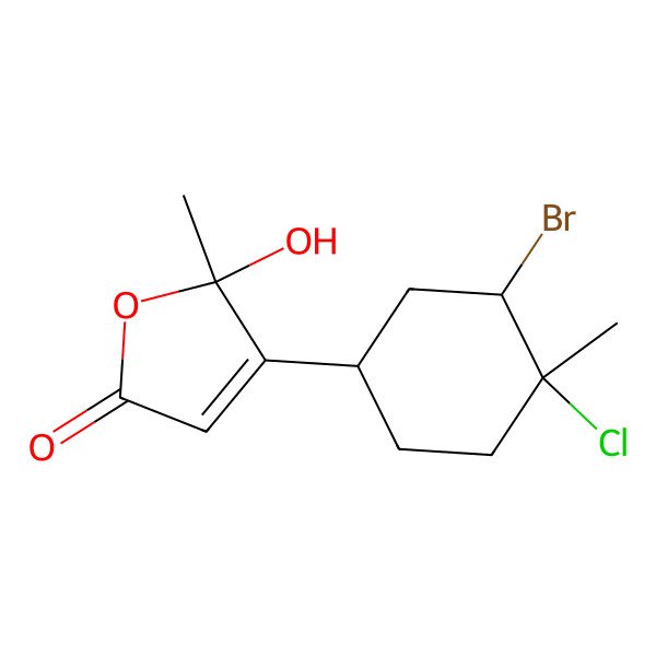 2D Structure of Furocaespitanelactol