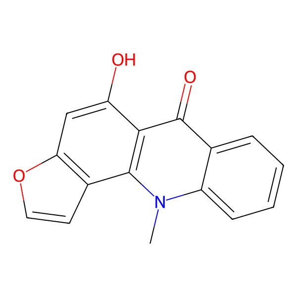 2D Structure of Furofoline I