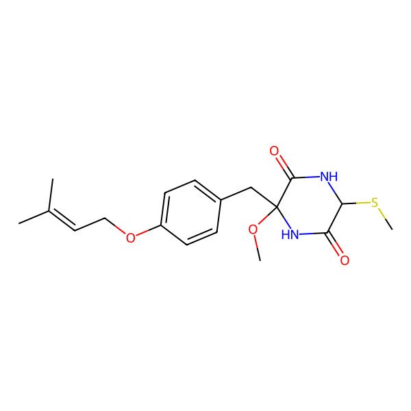 2D Structure of Fusaperazine B