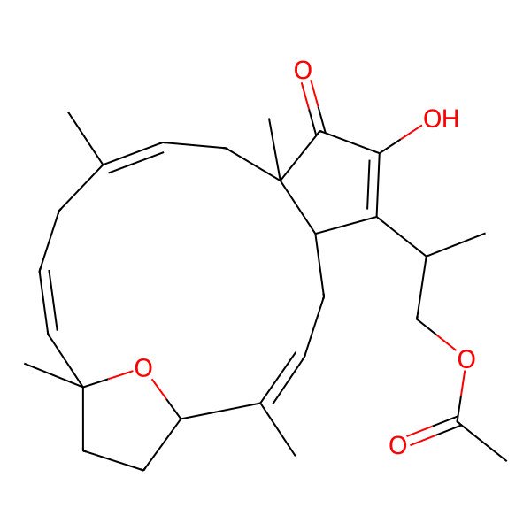 2D Structure of Fusaprolifin A