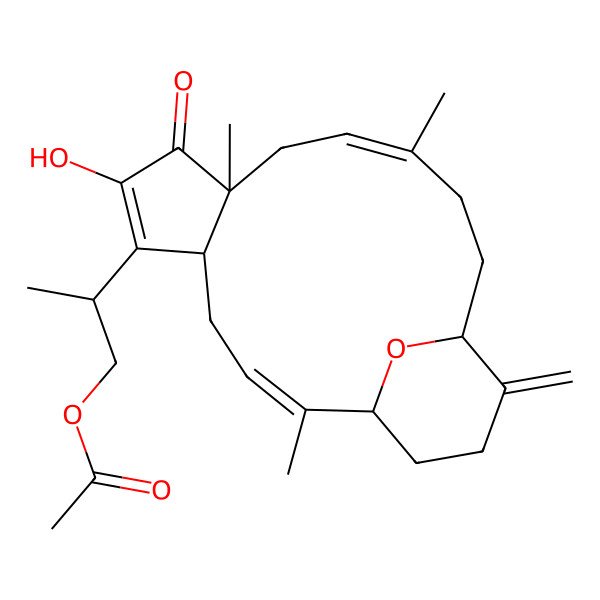 2D Structure of Fusaprolifin B