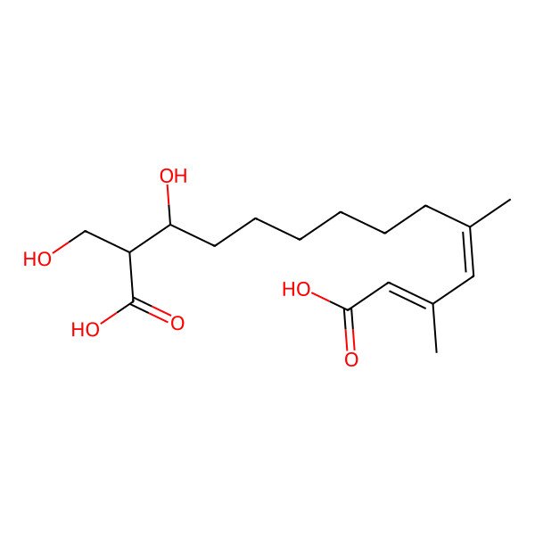 2D Structure of Fusaridioic acid B