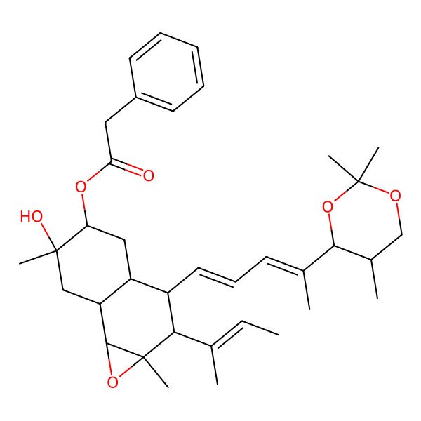 2D Structure of Fusarielin K