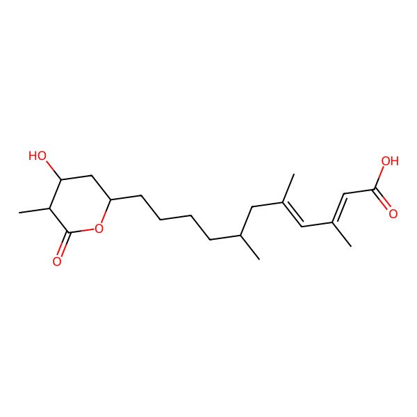 2D Structure of Fusarilactone C