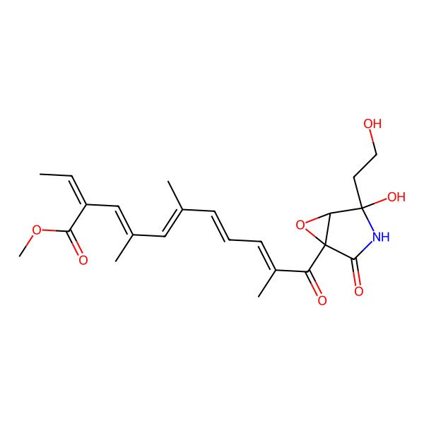 2D Structure of Fusarin C