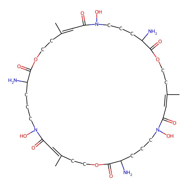 2D Structure of Fusarinin C