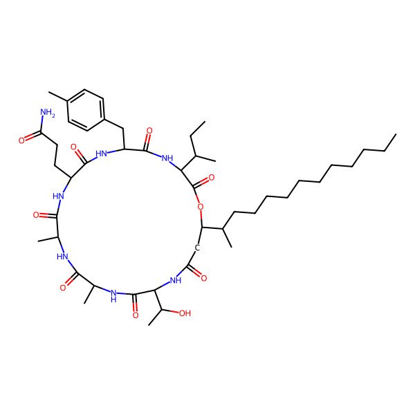 2D Structure of Fusaripeptide A