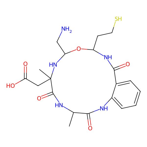 2D Structure of Fusarithioamide B