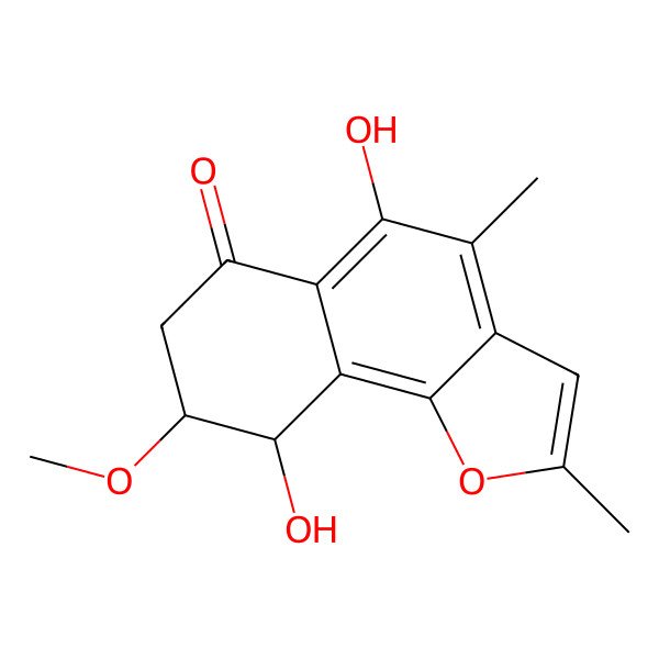 2D Structure of Fusarnaphthoquinone B