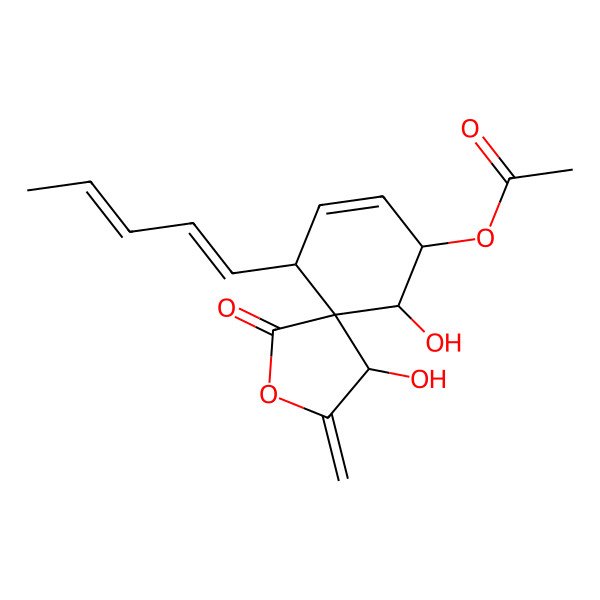 2D Structure of Fusaspirol B